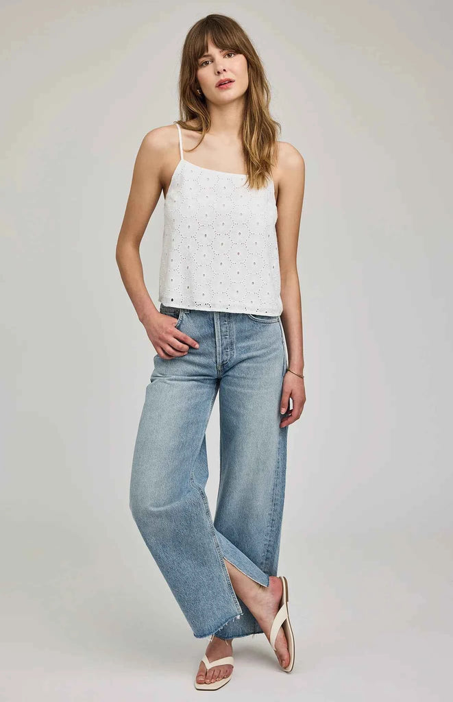Elsie Eyelet Tank