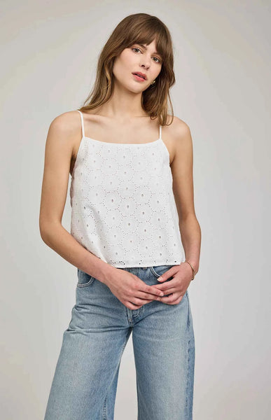 Elsie Eyelet Tank