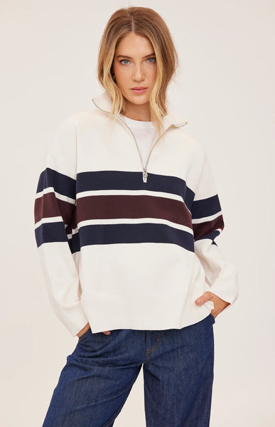 Idris Striped Sweater