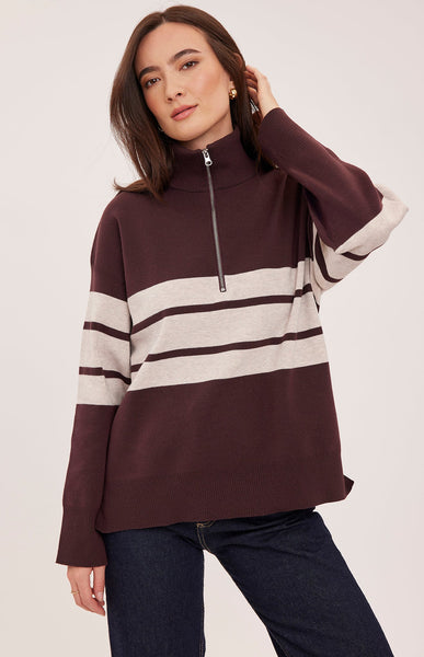 Idris Striped Sweater