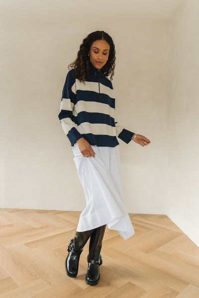 Iridis Striped Sweater