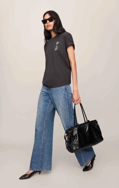 Martini Graphic Boyfriend Tee