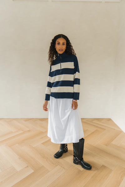 Iridis Striped Sweater