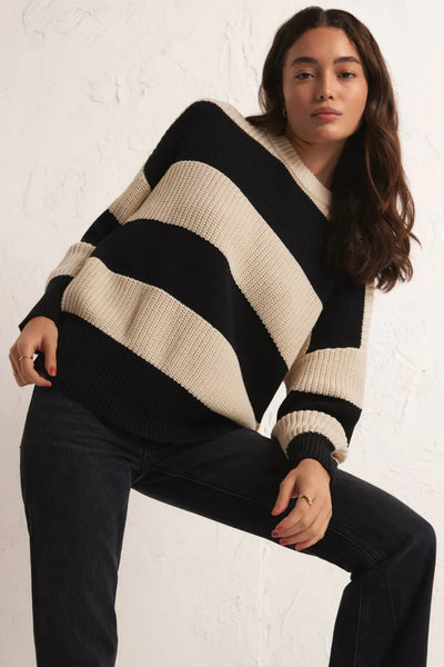 FRESCA STRIPE SWEATER