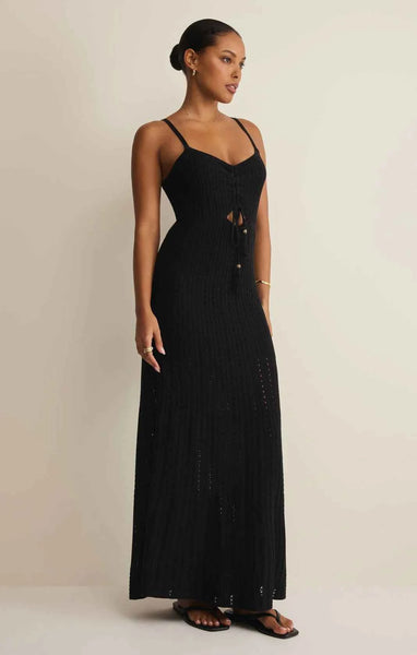 Sunda Crochet Midi Dress