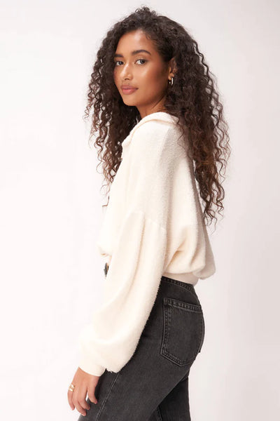 LET'S DO THIS SHERPA SWEATSHIRT