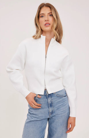 Rowan Zip Up Sweater