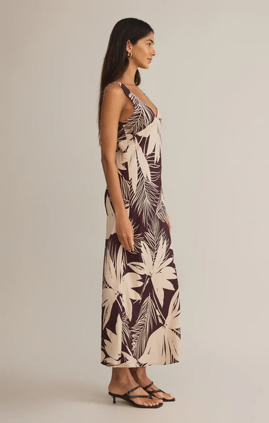 HANA LA ROSA DITSY MAXI DRESS