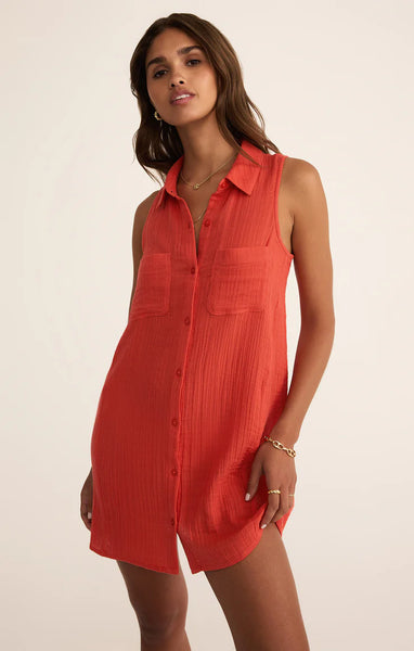 New Light Gauze Mini Dress