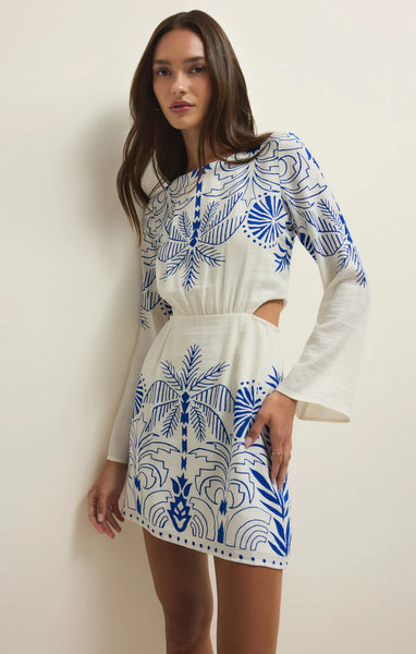 Tahina Airy Palm Dress