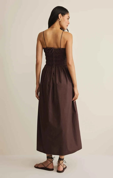 Cornelia Poplin Maxi Dress