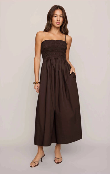 Cornelia Poplin Maxi Dress