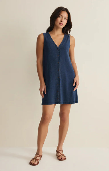 Solace Jersey Denim Dress