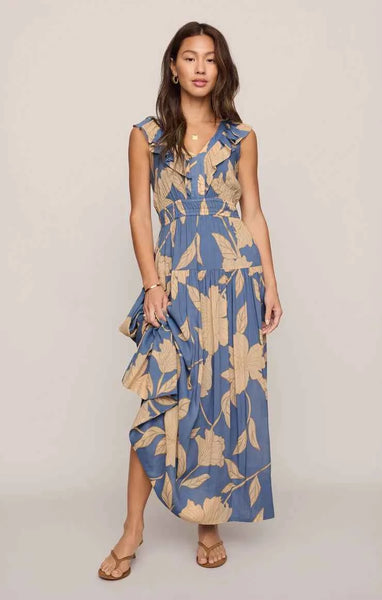 Malene Bloom Floral Maxi Dress