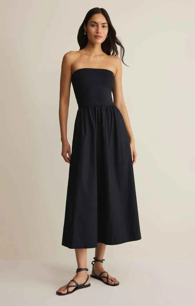 Sunsought Strapless Midi Dress