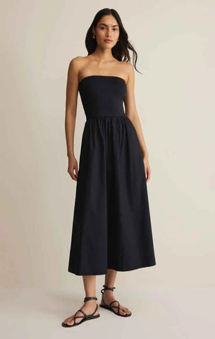 Sunsought Strapless Midi Dress