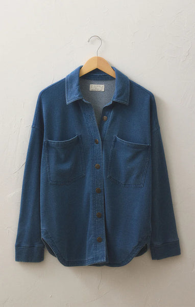 ALL DAY KNIT DENIM JACKET