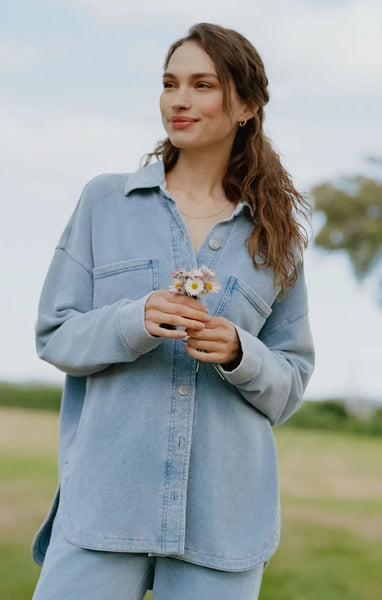 All Day Knit Denim Jacket