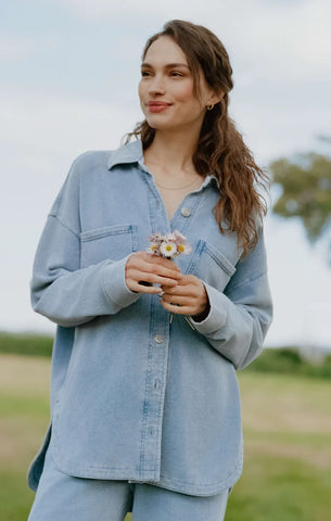 All Day Knit Denim Jacket