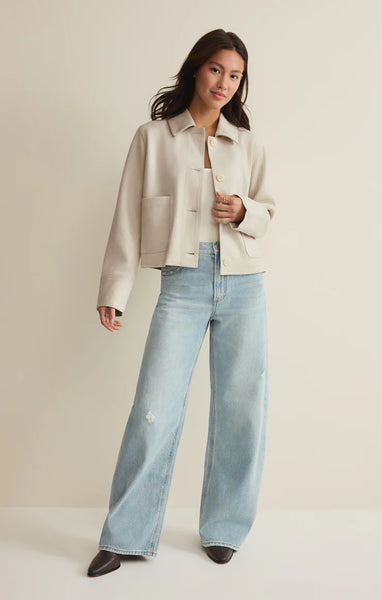 DIllon Faux Suede Jacket