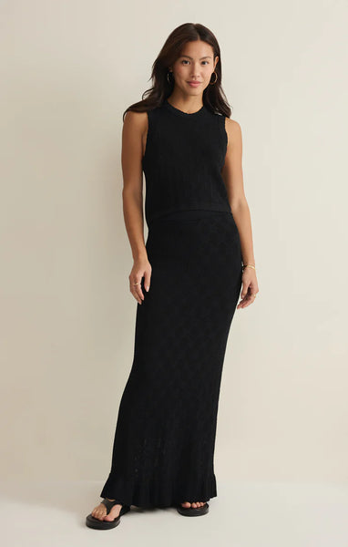 Ramona Jacquard Sweater Midi Skirt