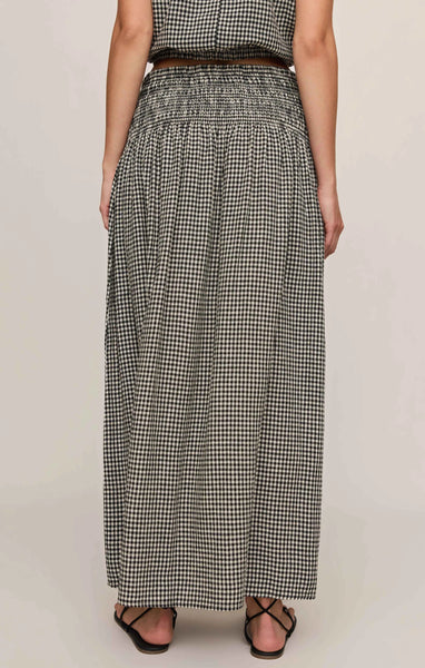 Brooke Gingham Maxi Skirt