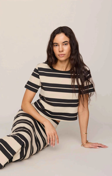 Stellan Striped Jersey Tee