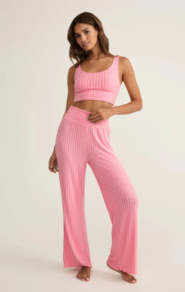 Zoe Silky Rib Tank Bra