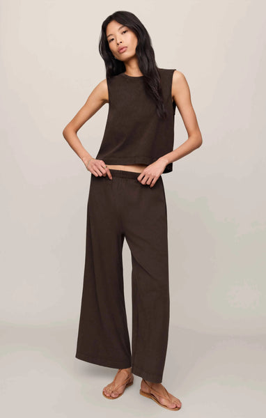 SCOUT JERSEY CROP FLARE PANT