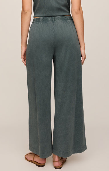 SCOUT JERSEY CROP FLARE PANT