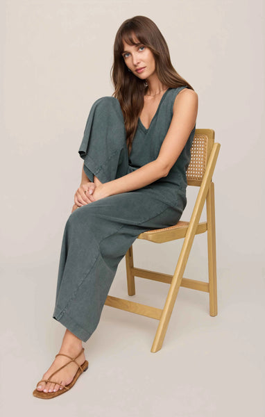 SCOUT JERSEY CROP FLARE PANT