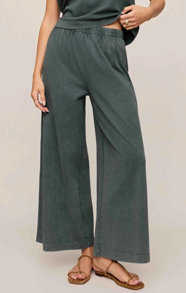 SCOUT JERSEY CROP FLARE PANT