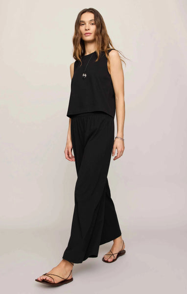 SCOUT JERSEY CROP FLARE PANT