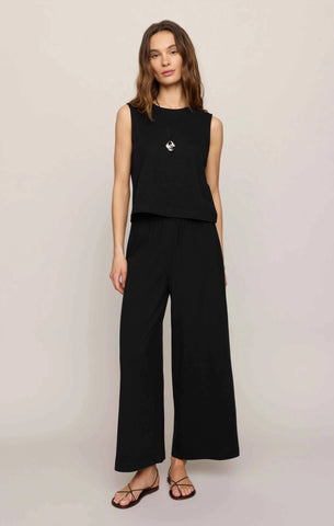 SCOUT JERSEY CROP FLARE PANT