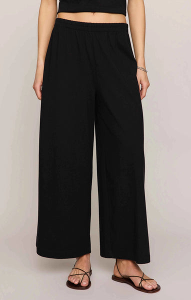 SCOUT JERSEY CROP FLARE PANT