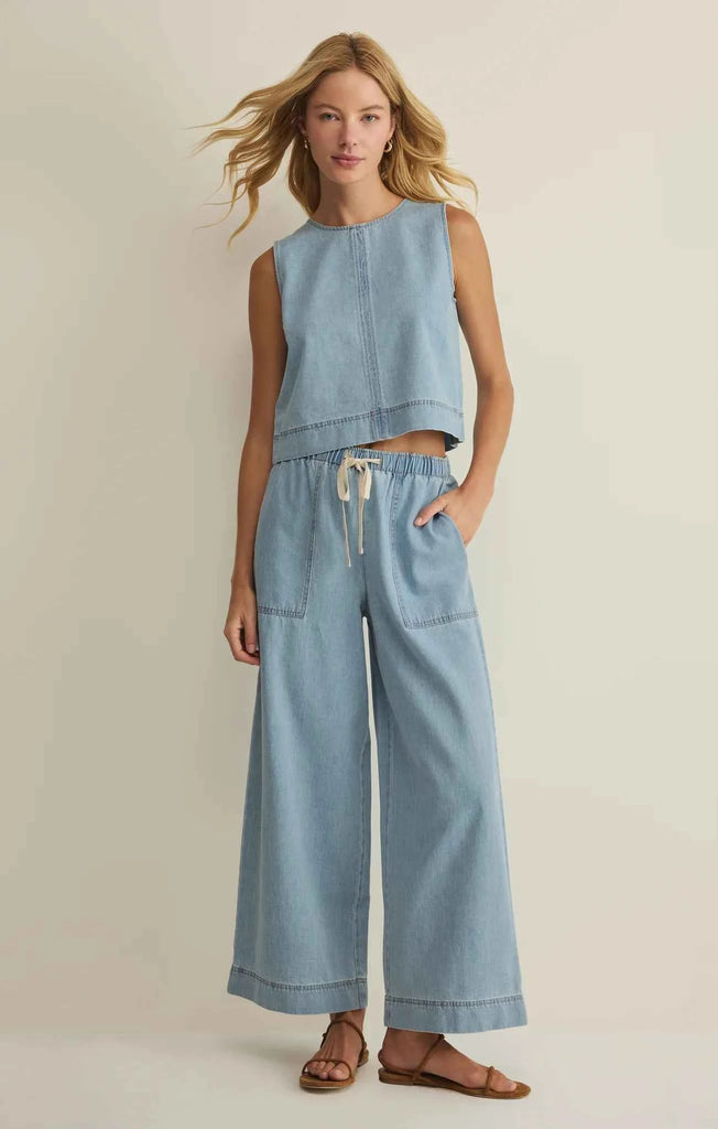 Daycation Denim Utility Pant