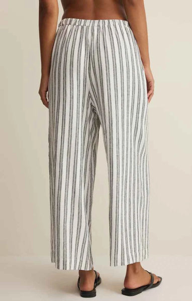 The Perfect Striped Linen Pant