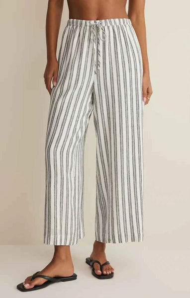 The Perfect Striped Linen Pant
