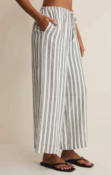 The Perfect Striped Linen Pant