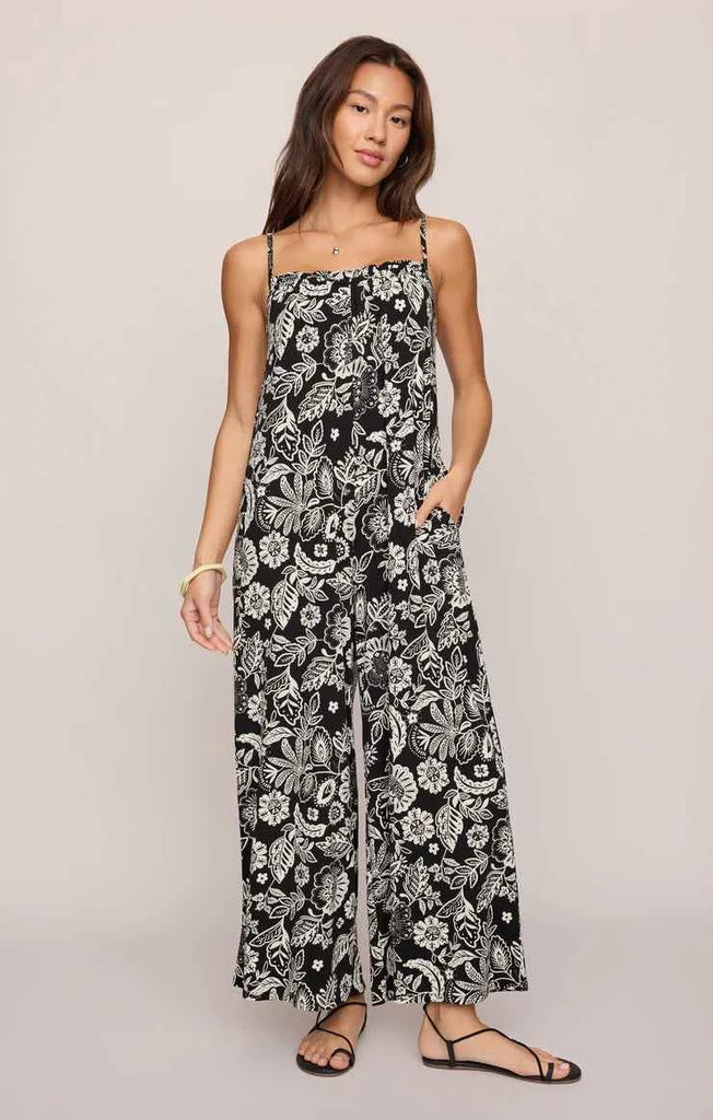 Day Off Luz Floral Jumpsuit