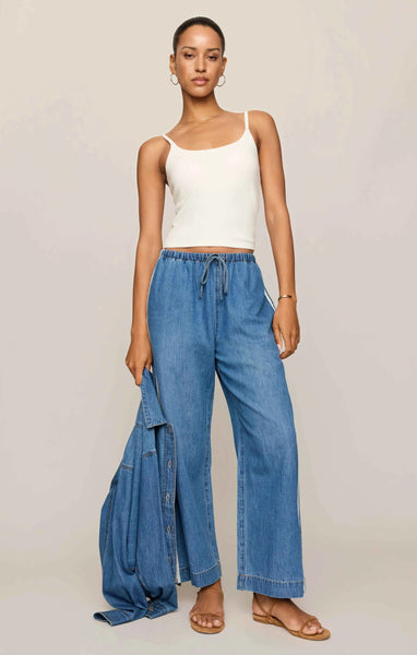 The Sidelines Denim Track Pant