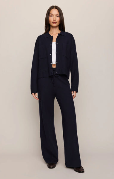 Take It Easy Wide Leg Sweater Pant