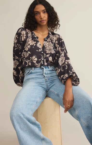 WREN ARI FLORAL BLOUSE