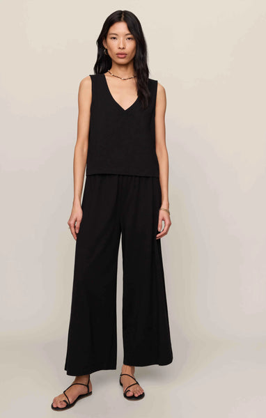 Sloane V-Neck Cotton Jersey Tank