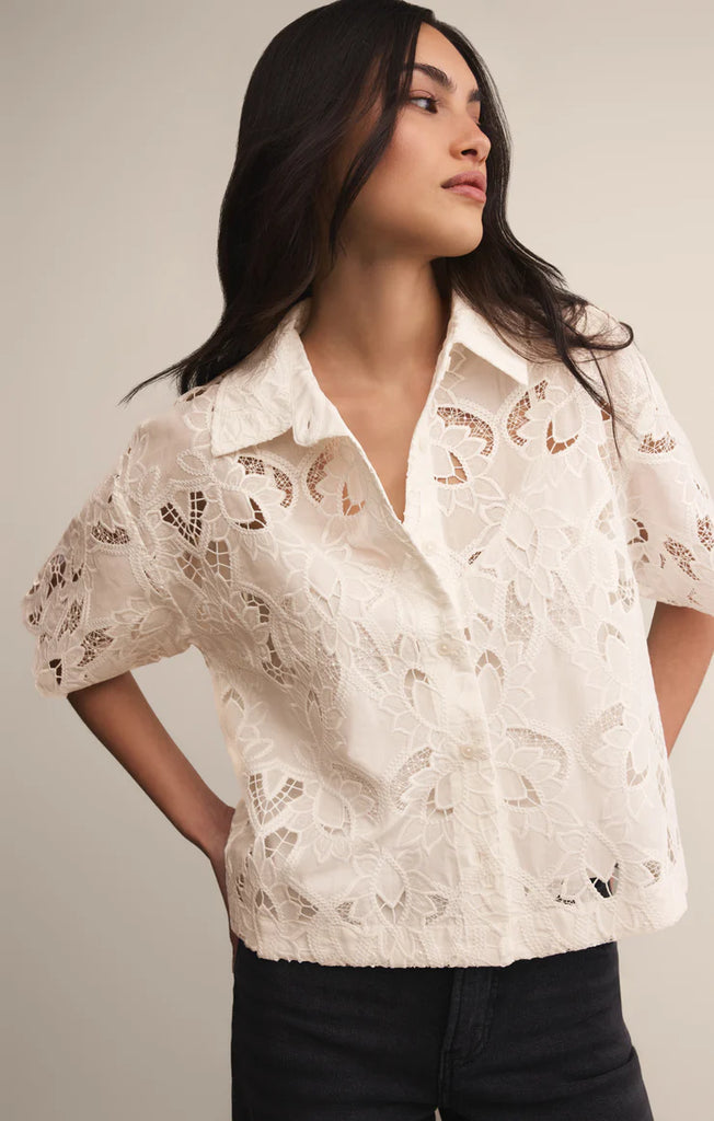 Midnight Lace Top