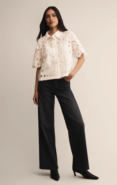 Midnight Lace Top