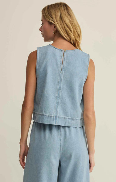 Sun Seeker Denim Tank