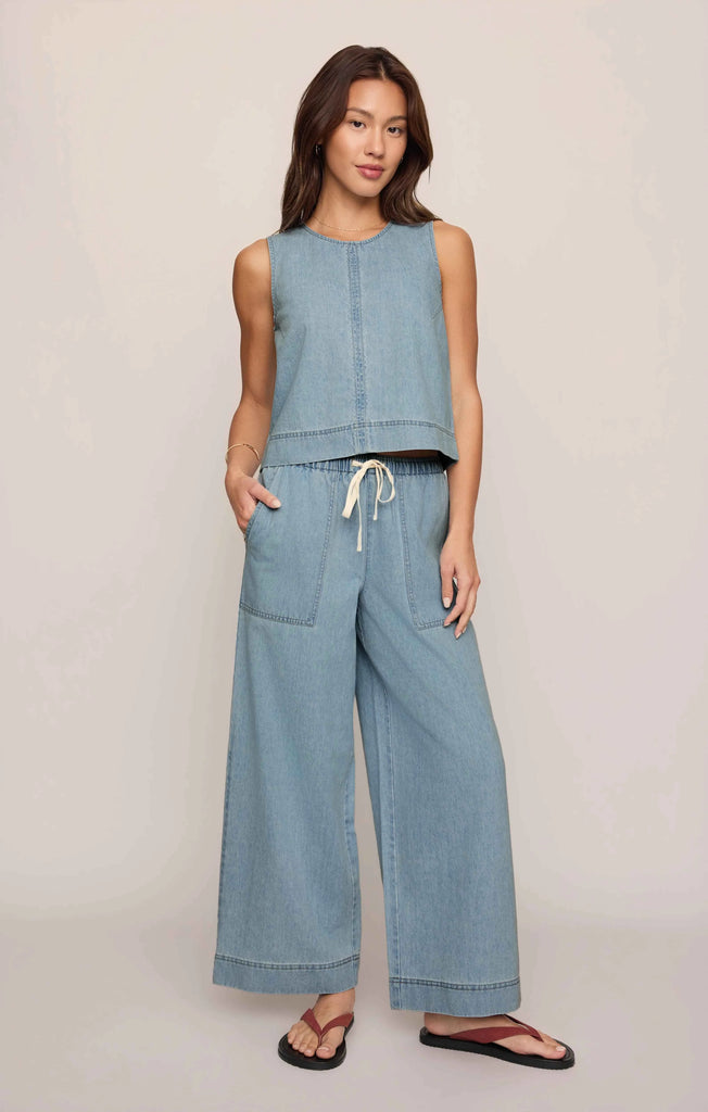 Sun Seeker Denim Tank