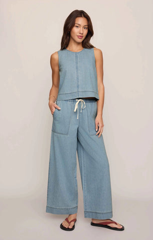 Sun Seeker Denim Tank