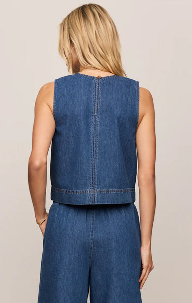 Sun Seeker Denim Tank